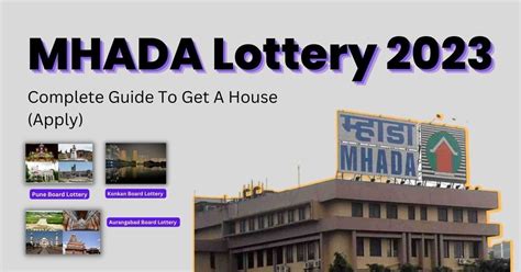 MHADA Lottery 2023: Complete Guide .